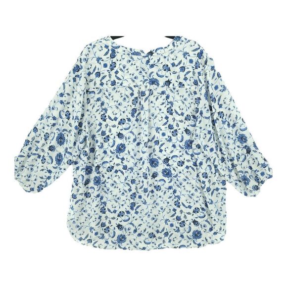 Adrianna Papell XL Peasant Blouse - Picture 2 of 8